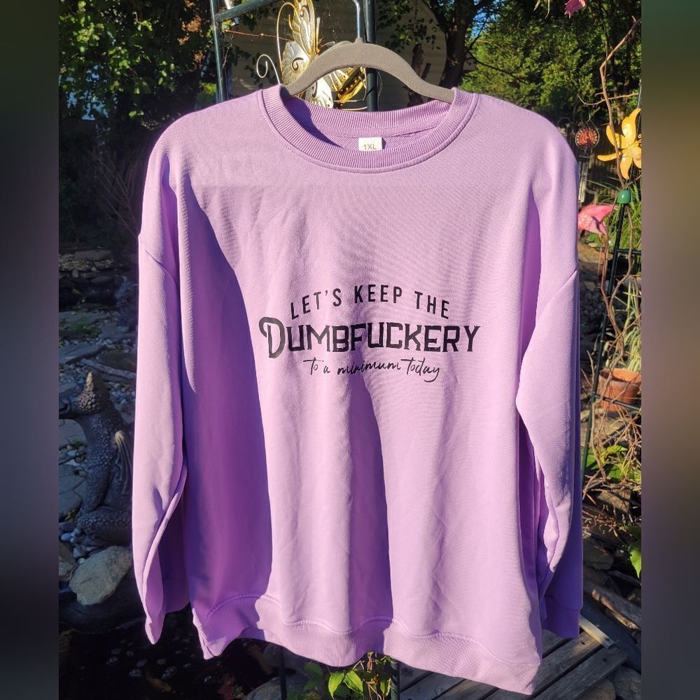 Purple Sweatshirt 